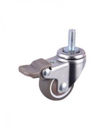 3" TPR Caster